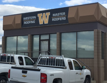 Western Roofing fascia sign thumbnail