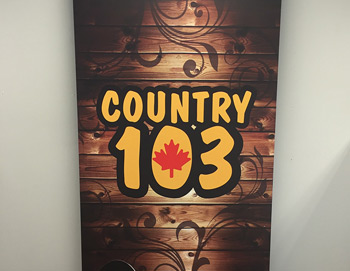 Country 103 pull up banner thumbnail